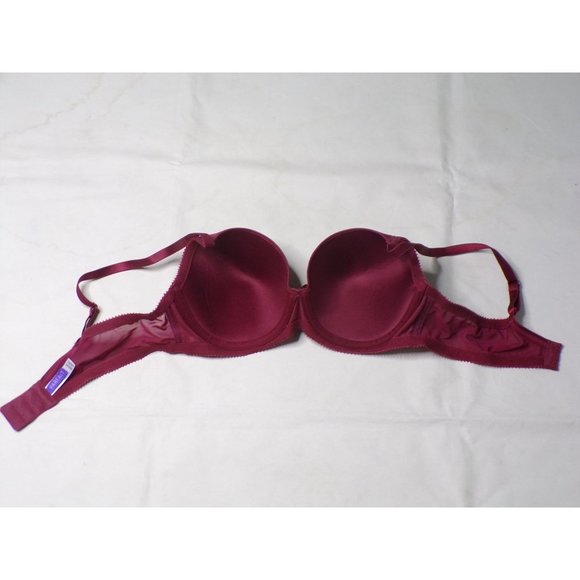 PARFAIT Casey Molded Plunge Underwire Bra Ruby Wine 36D NEW - Picture 9 of 9